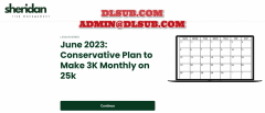 Dan Sheridan - A Plan to Make 3K Monthly on $25k June 2023