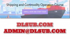 High-resolution cover artwork of Shipping and Commodity Operation Course digital course